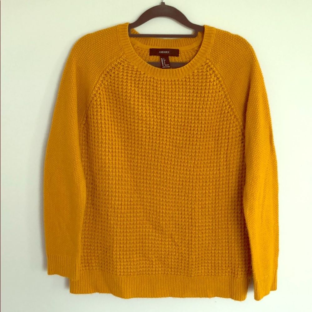 Mustard sweater